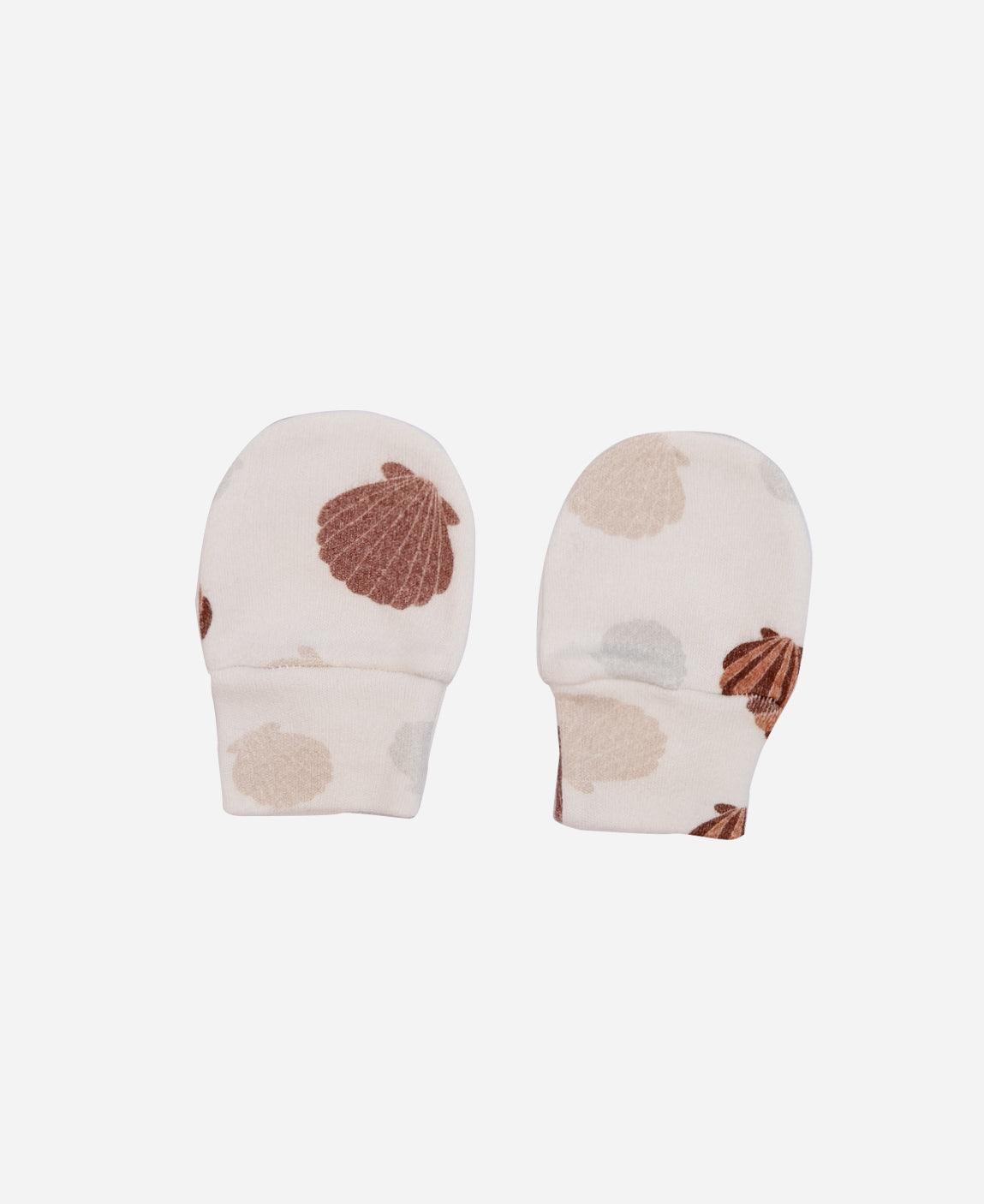 Luvinha Bebê Recém-Nascido Estampada Seashell - MiniMalista Baby - b2b, Baby, com-desconto-mm10, Meia Estação, Menina, Neutro, Unissex -bebê-minimalista-estiloso