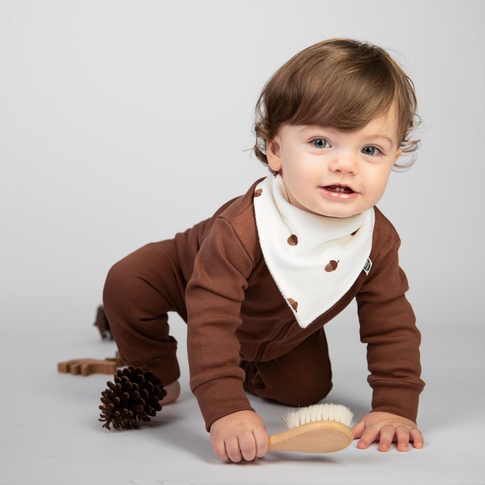 Macacão Bebê Canelado Botões Unissex MiniMalista Liso Oak - MiniMalista Baby - b2b, Baby, com-desconto-mm10, Frio, Menino, tab-tam-mac-botões, Winter Sale 30% -bebê-minimalista-estiloso