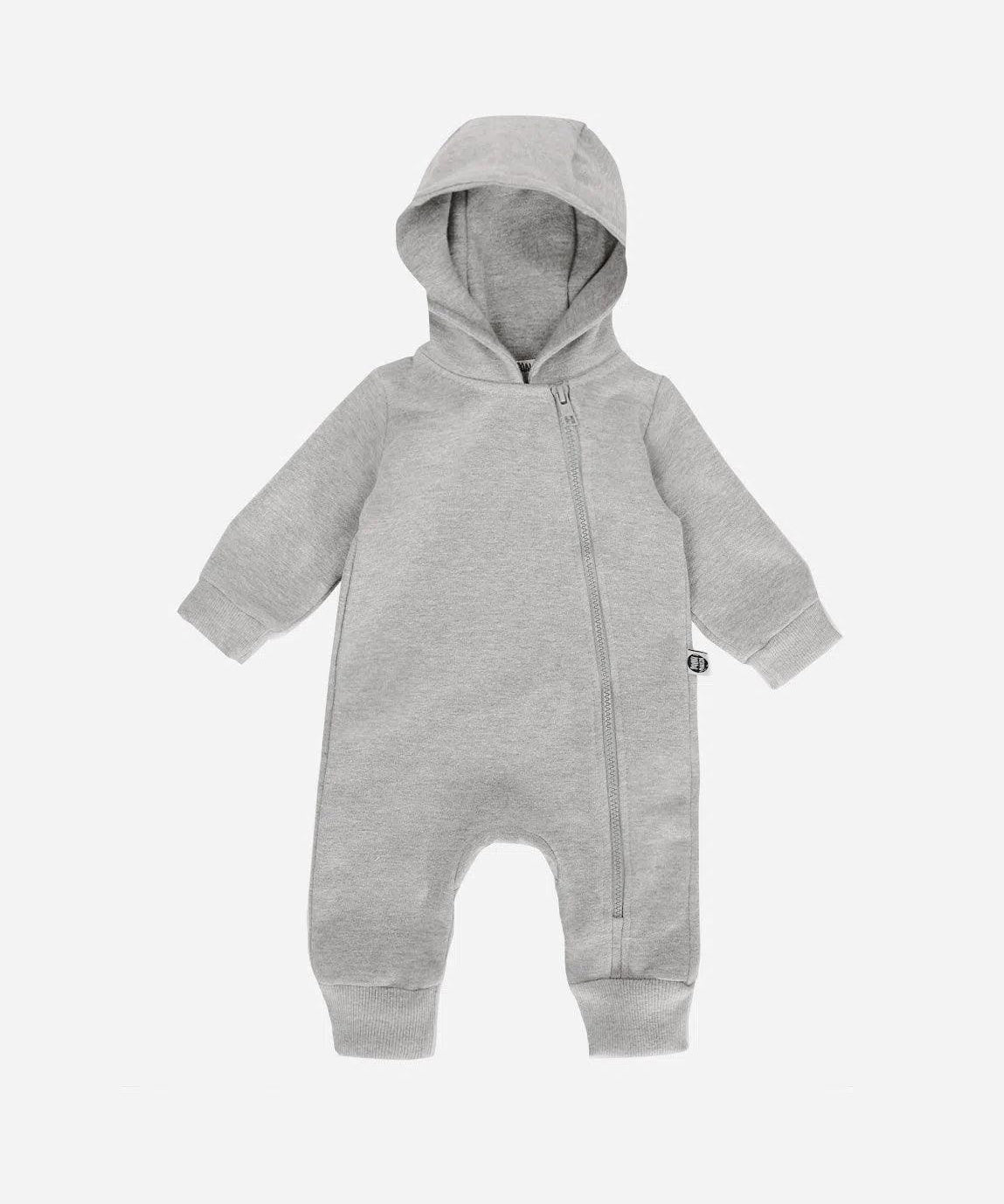 Macacão Bebê Capuz e Ziper Unissex Moletom Peluciado MiniMalista | Liso Mescla Médio - MiniMalista Baby - 0.5, b2b, Baby, black-friday, com-desconto-mm10, Frio, Menino, SALE-FINAL, tab-tam-macacao-capuz-1, Winter Sale 30% -bebê-minimalista-estiloso