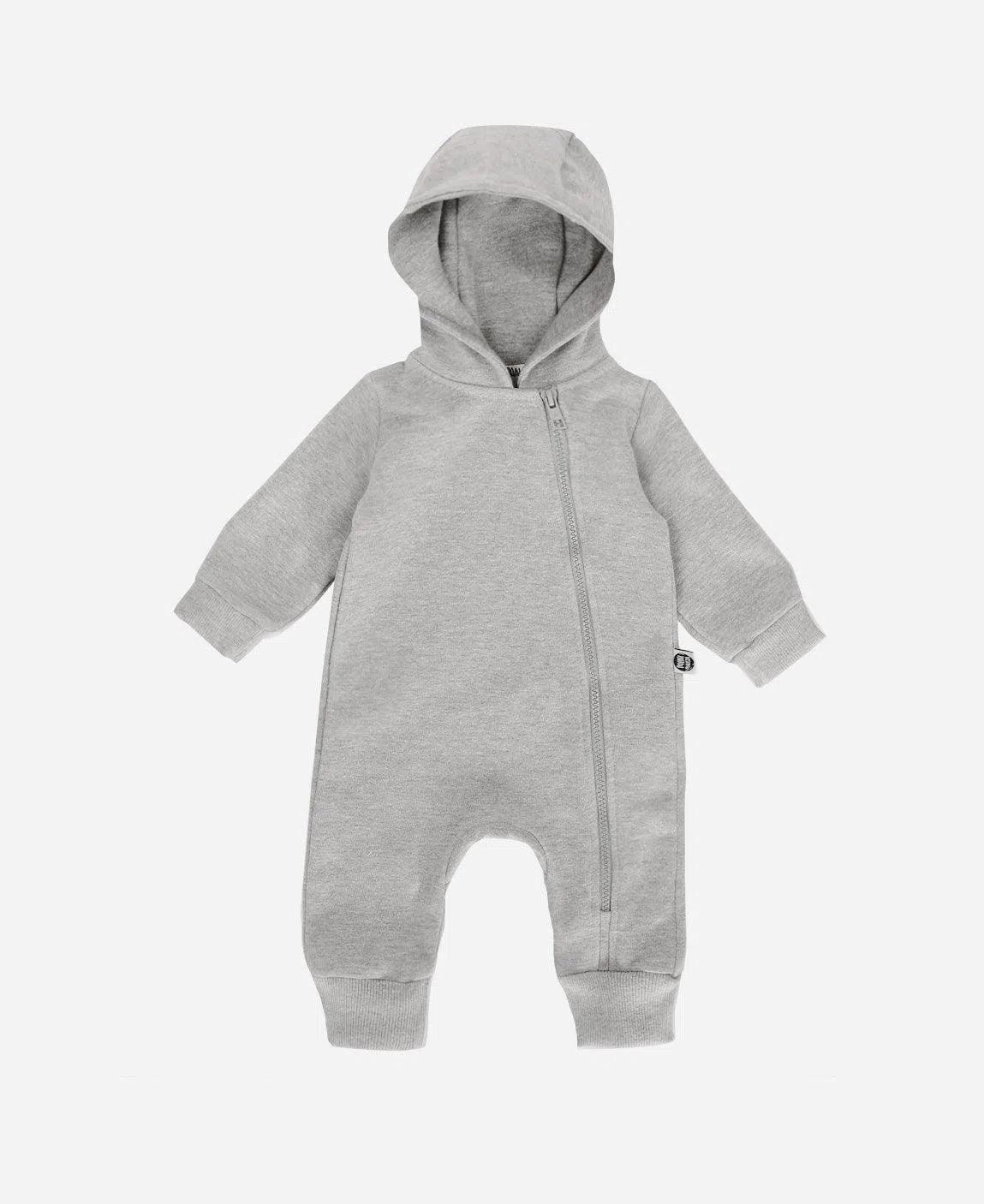 Macacão Bebê Capuz e Ziper Unissex Moletom Peluciado MiniMalista | Liso Mescla Médio - MiniMalista Baby - 0.5, b2b, Baby, black-friday, com-desconto-mm10, Frio, Menino, SALE-FINAL, tab-tam-macacao-capuz-1, Winter Sale 30% -bebê-minimalista-estiloso