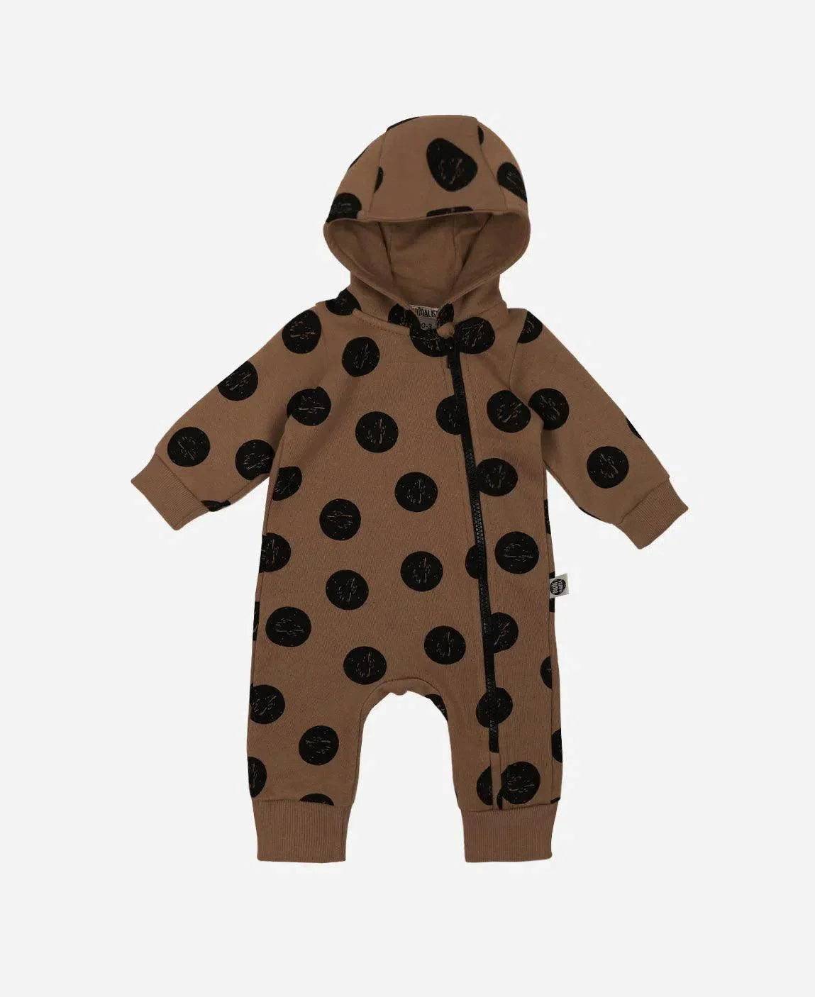Macacão Bebê Capuz e Ziper Unissex Moletom Peluciado | Full Moon - MiniMalista Baby - 0.5, b2b, Baby, black-friday, Frio, Menino, Neutro, outlet, SALE-FINAL, tab-tam-macacao-capuz-1, Unissex, Winter Sale 40% -bebê-minimalista-estiloso