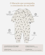 Kit 2 Macacões Canelados | Ginger e Dandelion