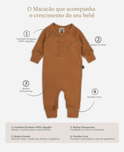 Kit 2 Macacões Canelados | Goldie e Deep Green