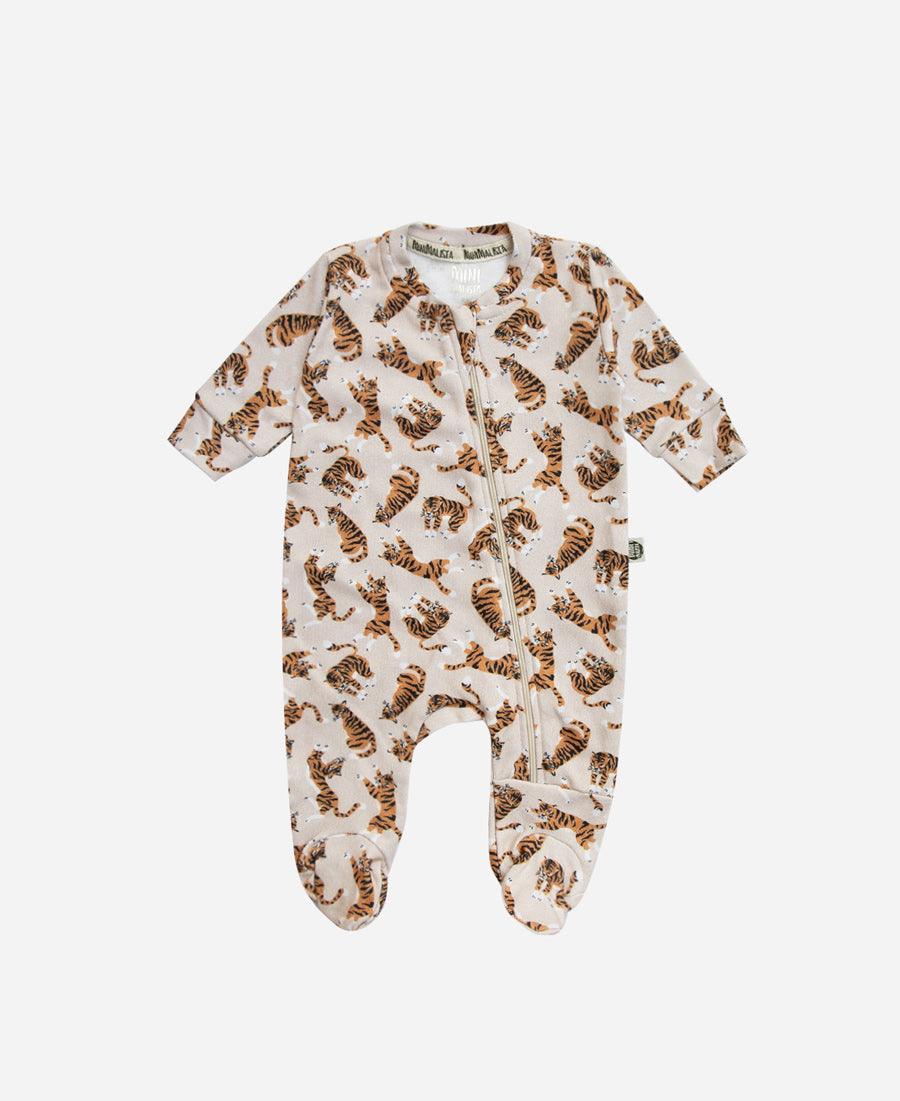 Macacão de Bebê Maternidade Unissex Tiger - MiniMalista Baby - b2b, Baby, com-desconto-mm10, Meia Estação, Menino, Neutro, tab-tam-macacao-maternidade, Unissex -bebê-minimalista-estiloso