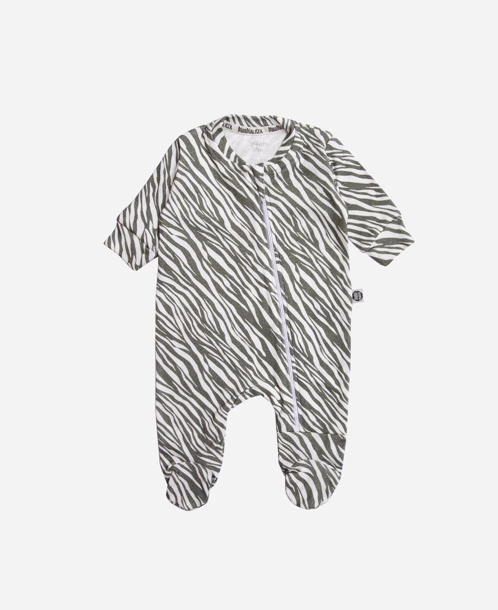 Macacão de Bebê Maternidade Unissex Zebra - MiniMalista Baby - b2b, Baby, com-desconto-mm10, Meia Estação, Menina, Menino, tab-tam-macacao-maternidade -bebê-minimalista-estiloso