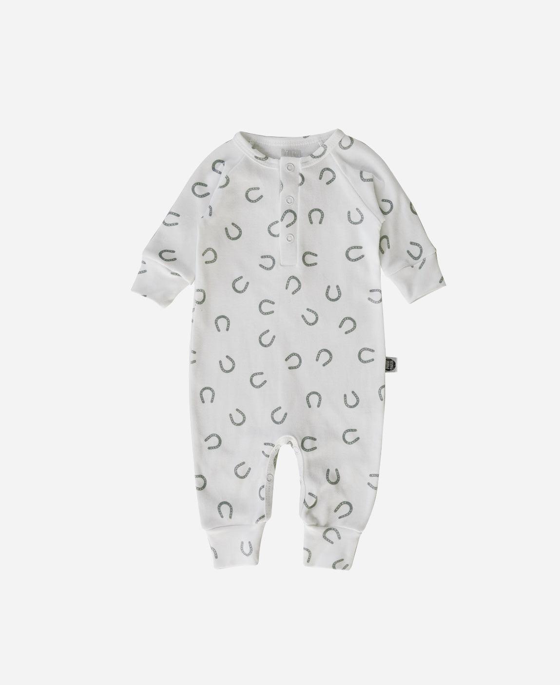 Macacão de Bebê Raglan Botões Unissex Lucky - MiniMalista Baby - b2b, Baby, com-desconto-mm10, Meia Estação, Menino, new, tab-tam-mac-botões -bebê-minimalista-estiloso