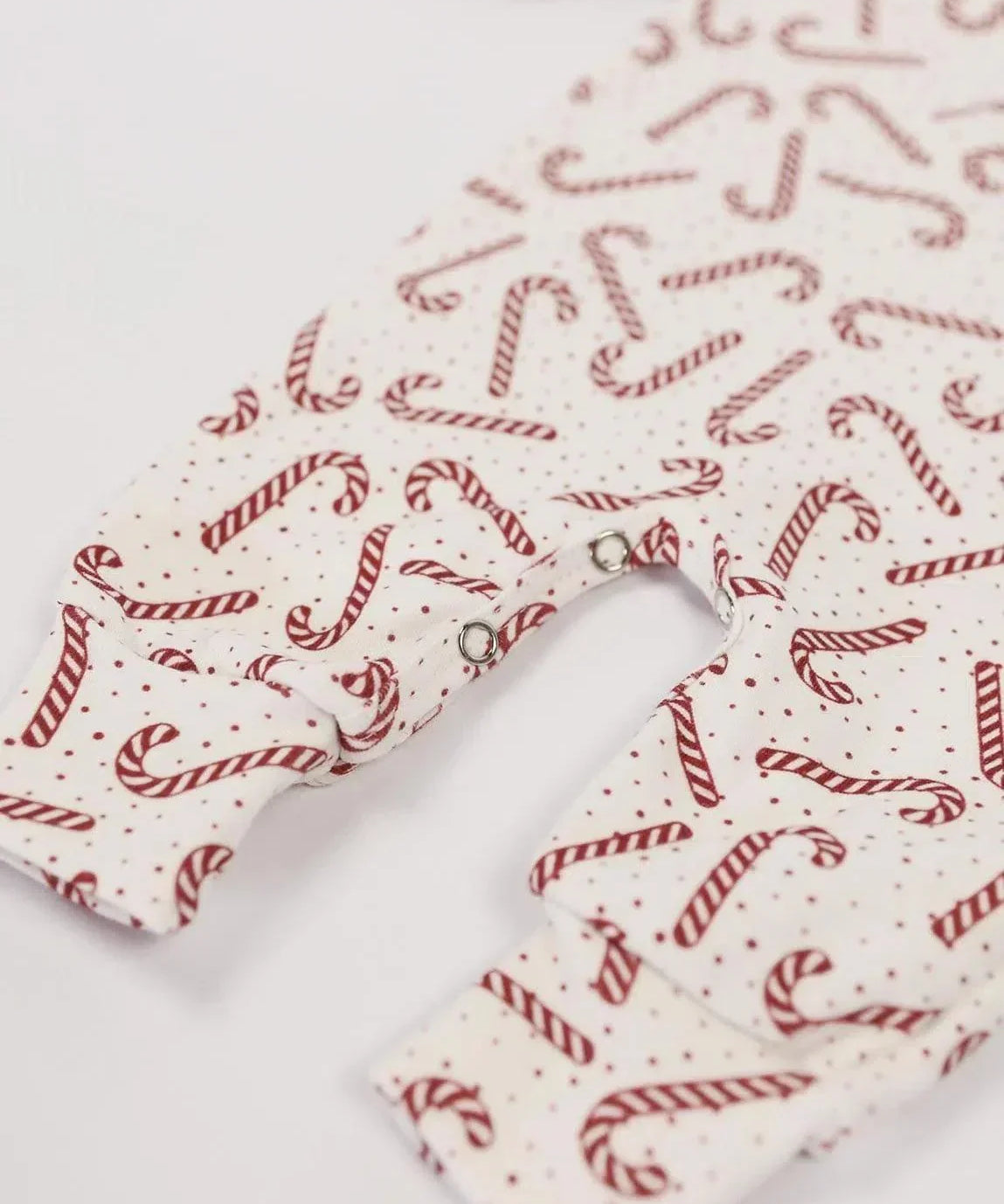 Macacão de Bebê Raglan Botões Unissex | Candy Cane - MiniMalista Baby - 0, 2macacoespor199, b2b, Baby, Christmas, com-desconto-mm10, Meia Estação, Menina, natal, Neutro, tab-tam-mac-botões, Unissex, Xmas -bebê-minimalista-estiloso