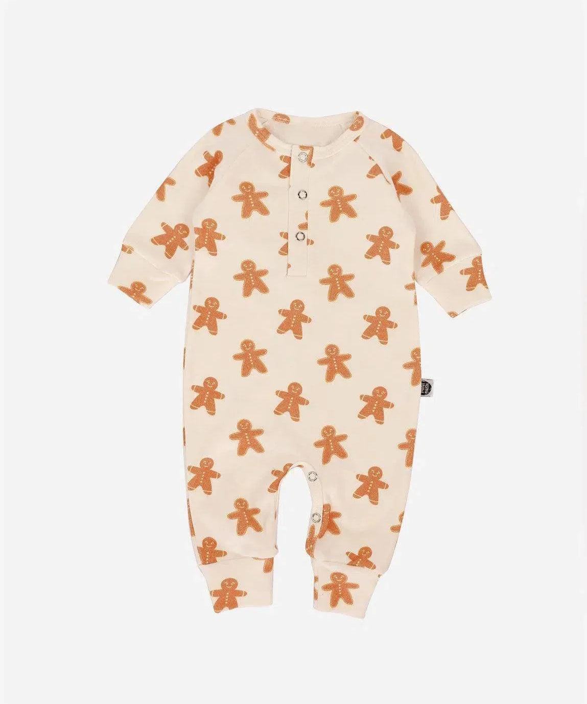 Macacão de Bebê Raglan Botões Unissex | Gingerbread - MiniMalista Baby - 0, 2macacoespor199, b2b, Baby, Christmas, com-desconto-mm10, Meia Estação, Menina, natal, Neutro, tab-tam-mac-botões, Unissex, Xmas -bebê-minimalista-estiloso
