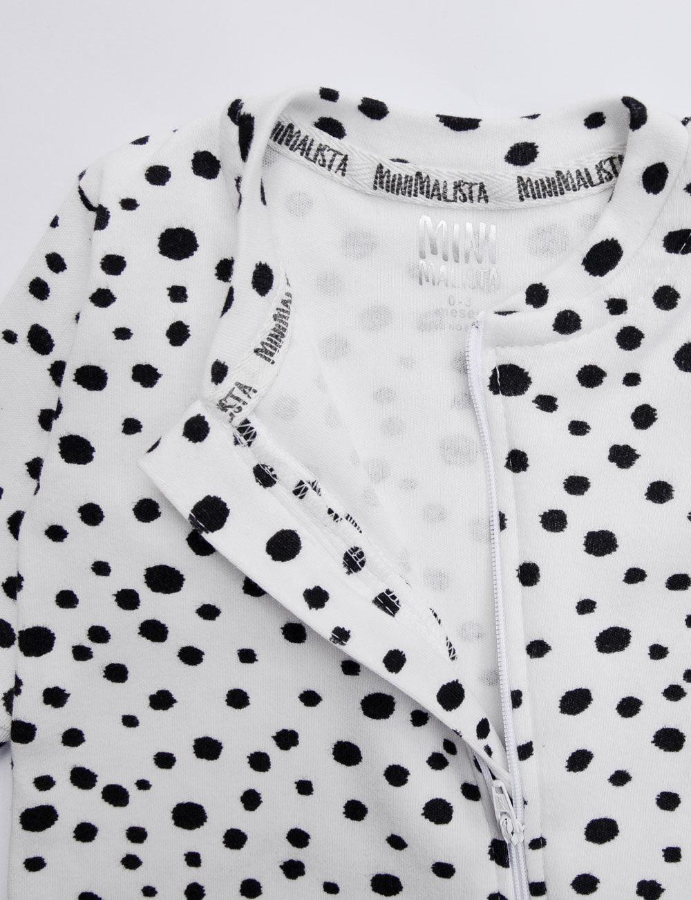 Macacão de Bebê Ziper Unissex Snow Leopard - MiniMalista Baby - Ano Novo, b2b, Baby, com-desconto-mm10, Meia Estação, Menina, Reveillon, tab-tam-macacão-ziper -bebê-minimalista-estiloso