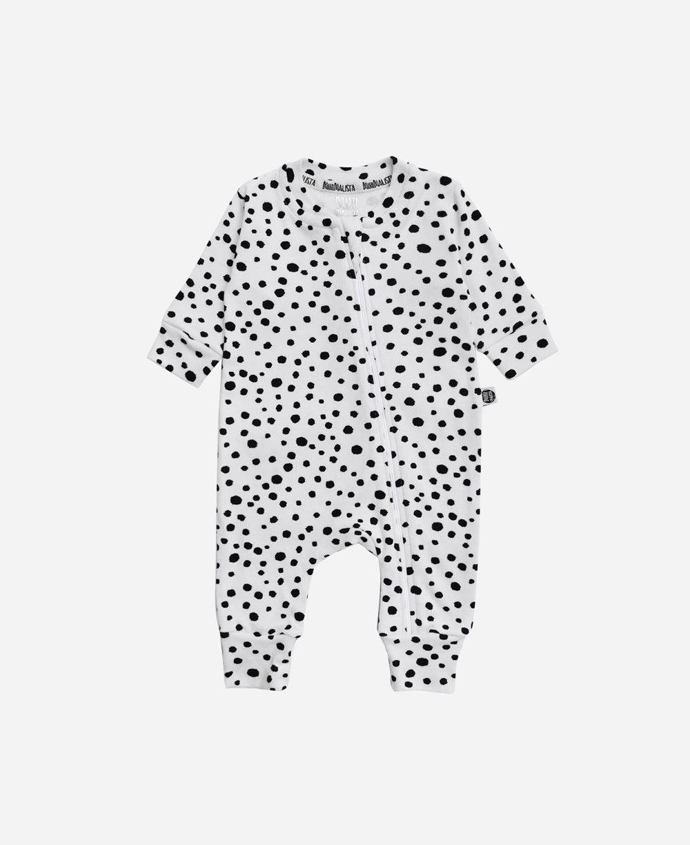 Macacão de Bebê Ziper Unissex Snow Leopard - MiniMalista Baby - Ano Novo, b2b, Baby, com-desconto-mm10, Meia Estação, Menina, Reveillon, tab-tam-macacão-ziper -bebê-minimalista-estiloso