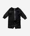 Macaquinho de Praia Estampado UV50+ Liso Preto - MiniMalista Baby - b2b, Baby, Calor, com-desconto-mm10, Neutro, Unissex, Verão -bebê-minimalista-estiloso