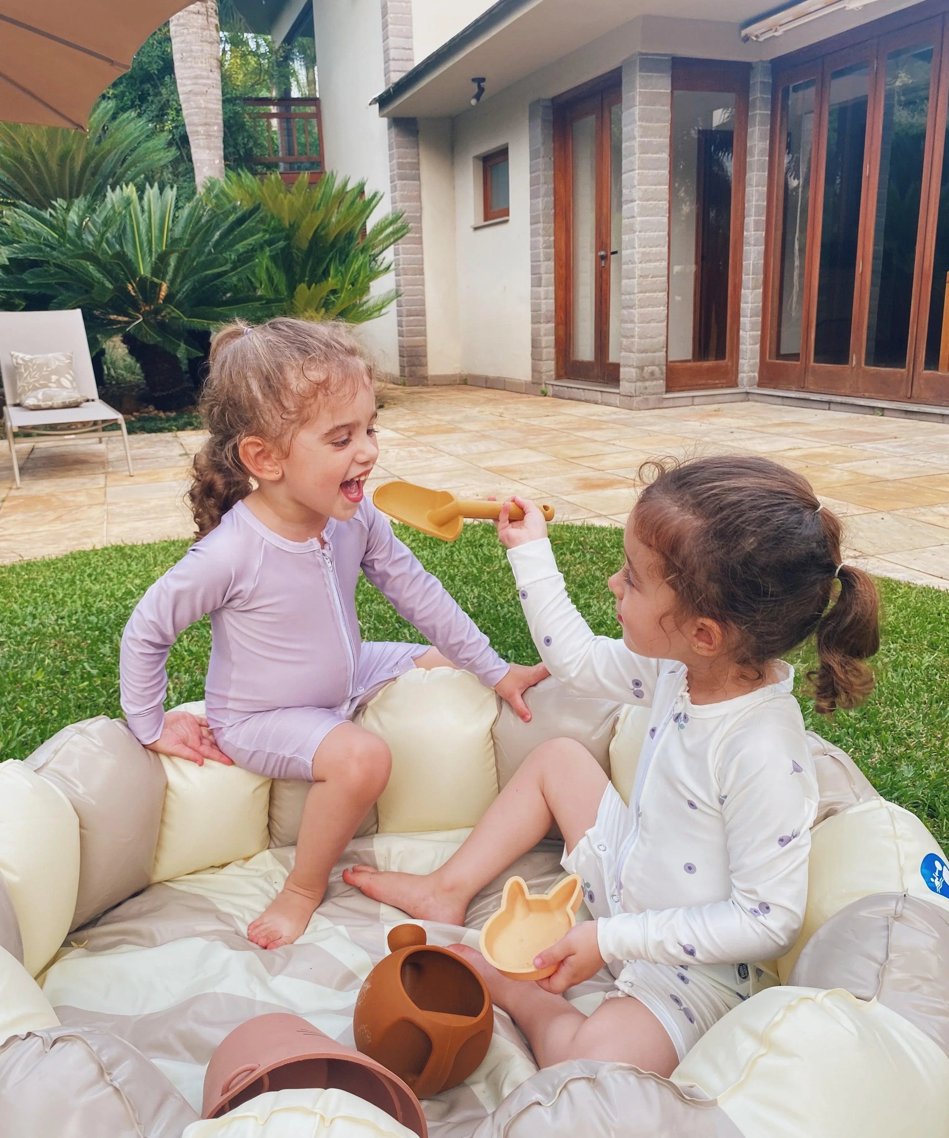 Macaquinho de Praia UV50+ | Liso Lilac - MiniMalista Baby - 0, b2b, Baby, Calor, com-desconto-mm10, Menina, Neutro, tab-tam-macaquinho-praia, Unissex, Verão -bebê-minimalista-estiloso