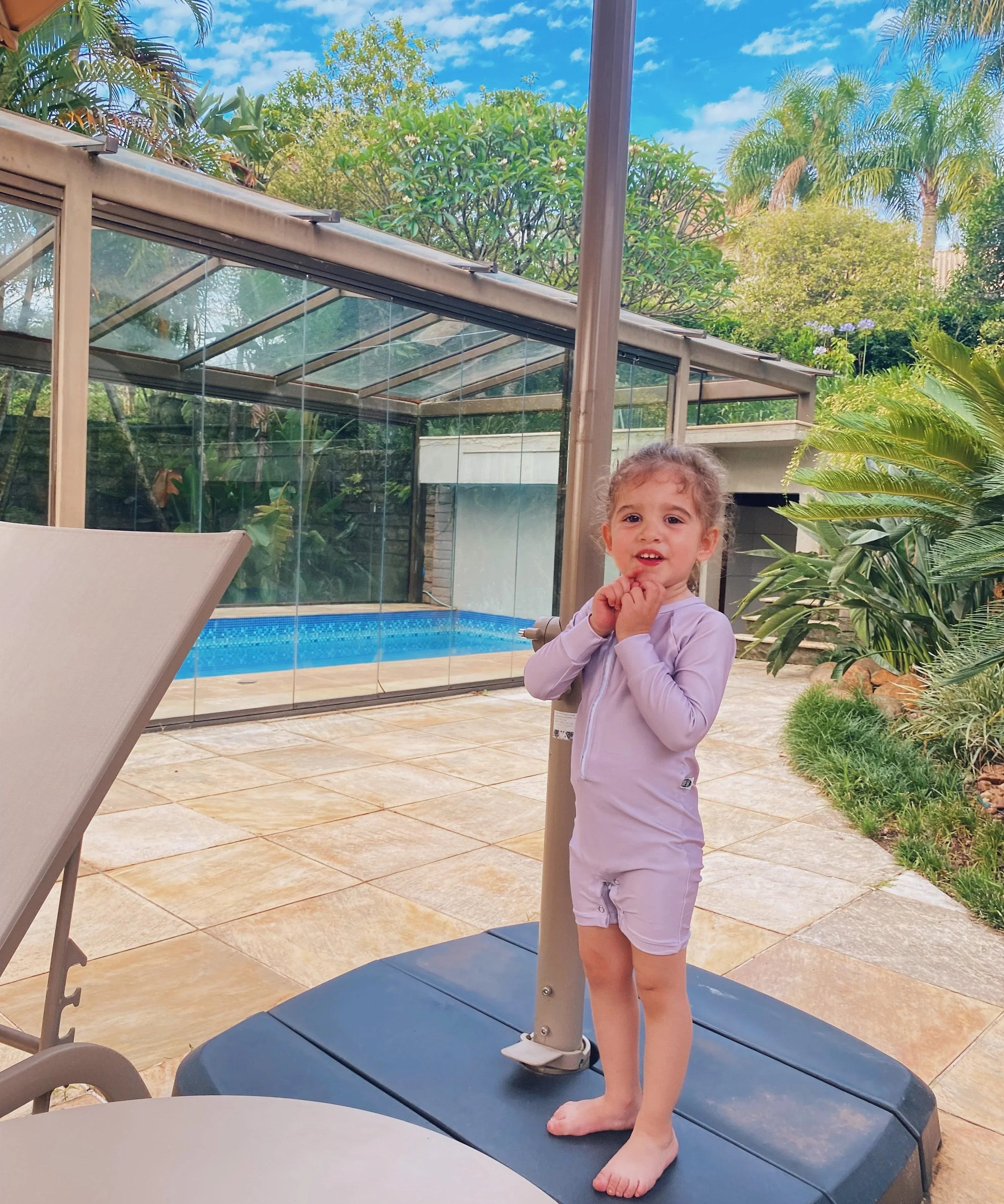 Macaquinho de Praia UV50+ | Liso Lilac - MiniMalista Baby - 0, b2b, Baby, Calor, com-desconto-mm10, Menina, Neutro, tab-tam-macaquinho-praia, Unissex, Verão -bebê-minimalista-estiloso