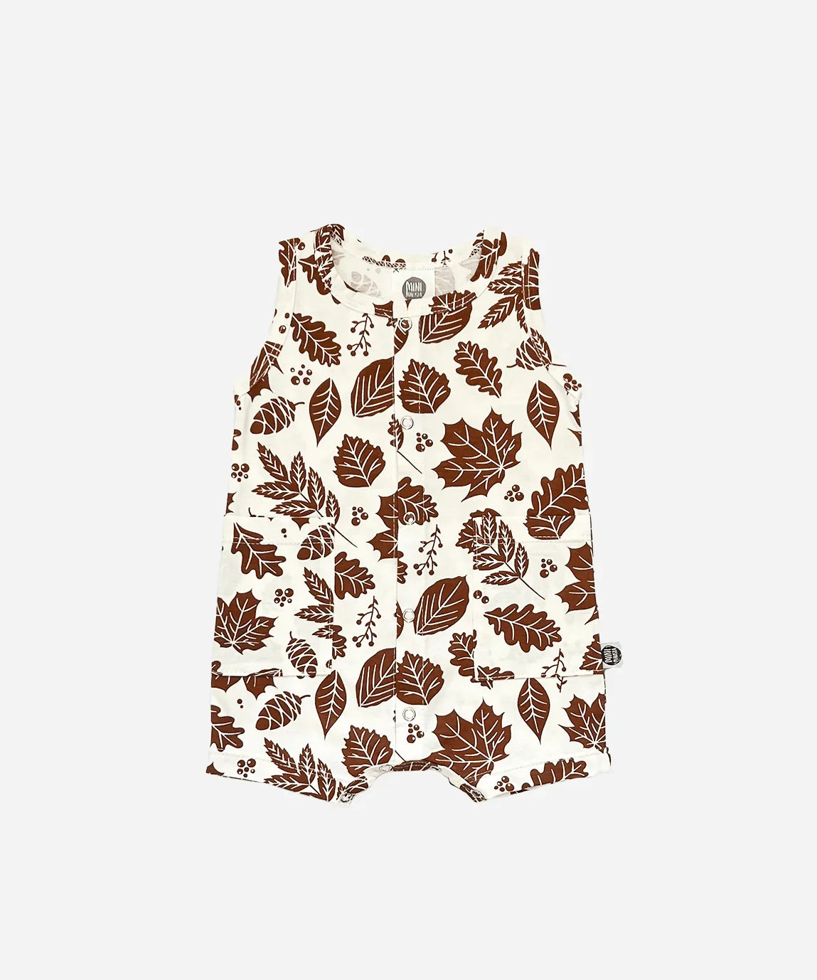 Macaquinho de Verão Botões Regata Unissex Fall - MiniMalista Baby - b2b, Baby, Calor, com-desconto-mm10, Kids, Menino, Verão -bebê-minimalista-estiloso