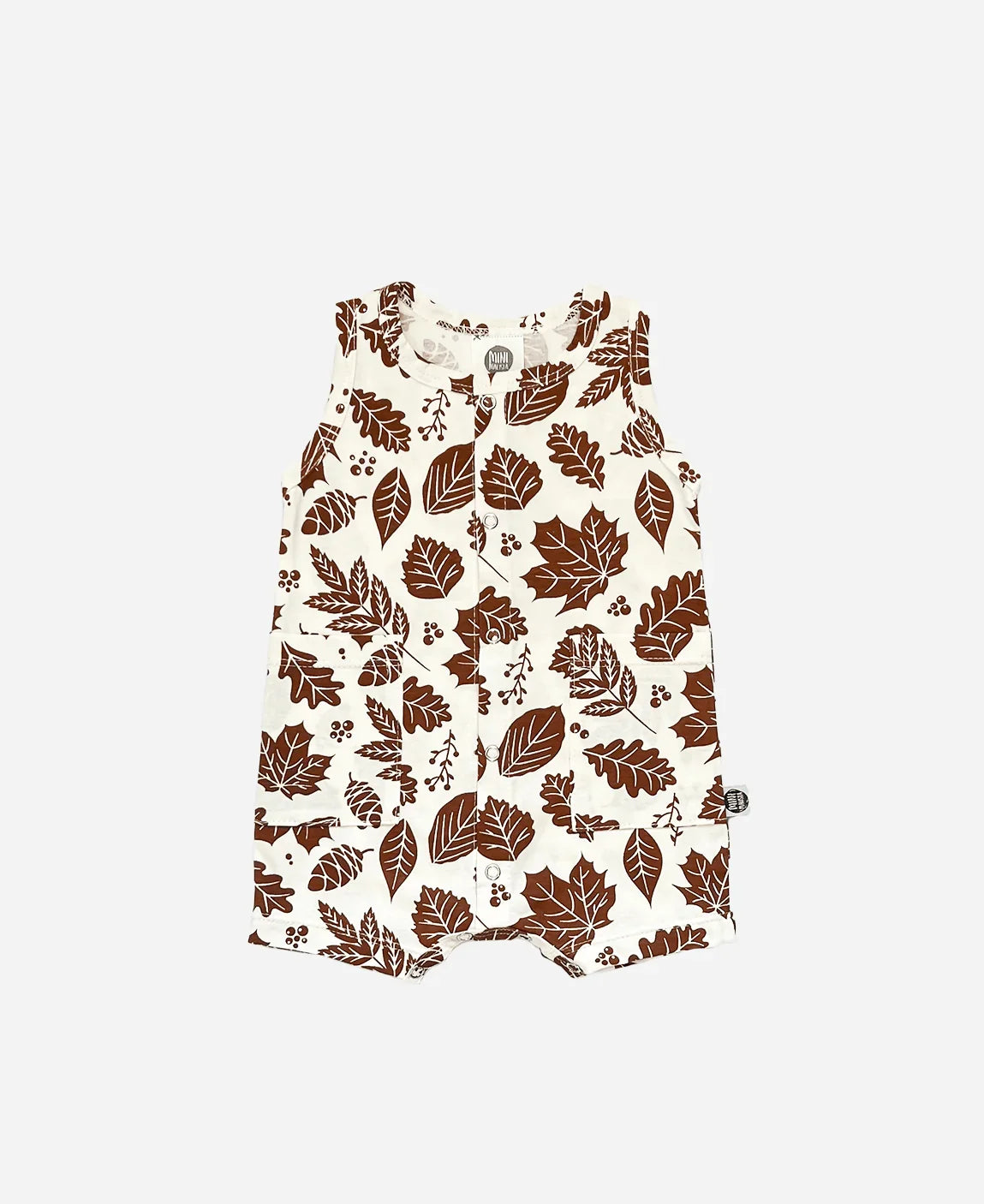Macaquinho de Verão Botões Regata Unissex Fall - MiniMalista Baby - b2b, Baby, Calor, com-desconto-mm10, Kids, Menino, Verão -bebê-minimalista-estiloso