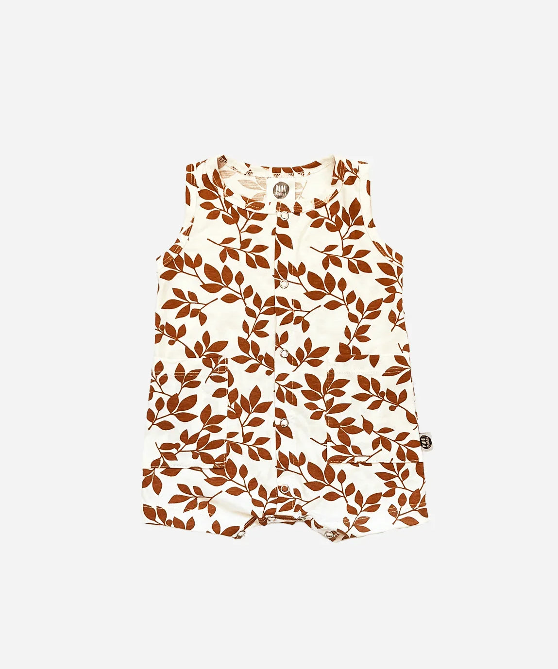Macaquinho de Verão Botões Regata Unissex | Laurel - MiniMalista Baby - 0.3, 0.35, b2b, Baby, black-friday, Calor, com-desconto-mm10, Kids, Menina, tab-tam-macaquinho-tank-romper, Verão -bebê-minimalista-estiloso