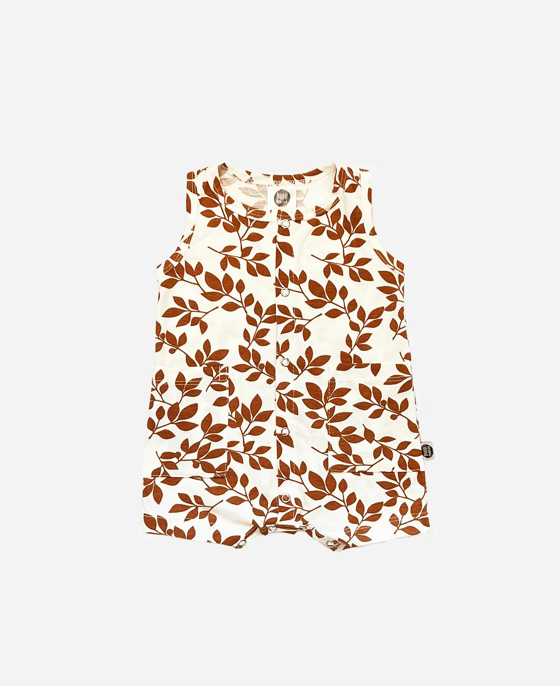 Macaquinho de Verão Botões Regata Unissex | Laurel - MiniMalista Baby - 0.3, 0.35, b2b, Baby, black-friday, Calor, com-desconto-mm10, Kids, Menina, tab-tam-macaquinho-tank-romper, Verão -bebê-minimalista-estiloso
