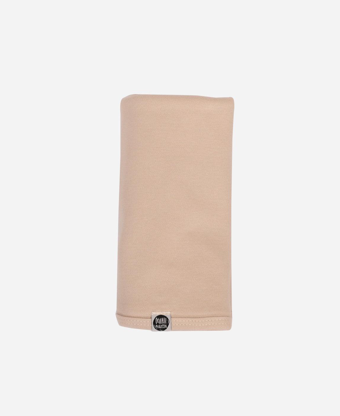 Manta de Malha de Algodão para Bebês MiniMalista Liso Beige - MiniMalista Baby - b2b, Baby, com-desconto-mm10, Meia Estação, Neutro, Unissex -bebê-minimalista-estiloso