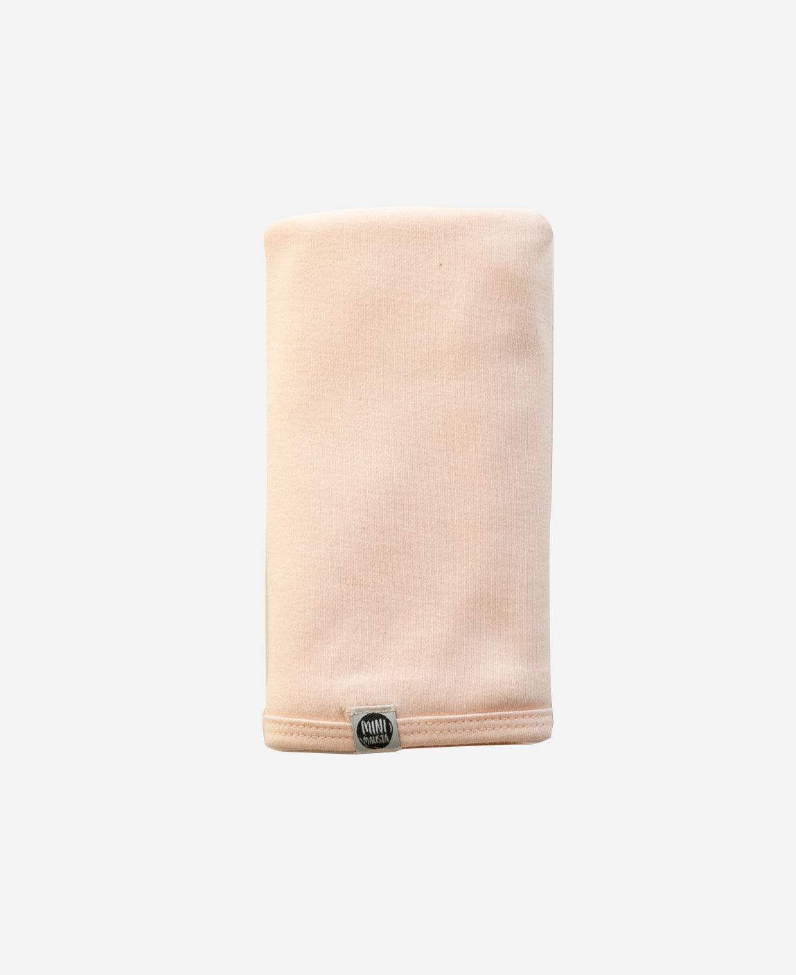 Manta de Malha de Algodão para Bebês MiniMalista Liso Peachy - MiniMalista Baby - b2b, Baby, com-desconto-mm10, Meia Estação, Menina -bebê-minimalista-estiloso