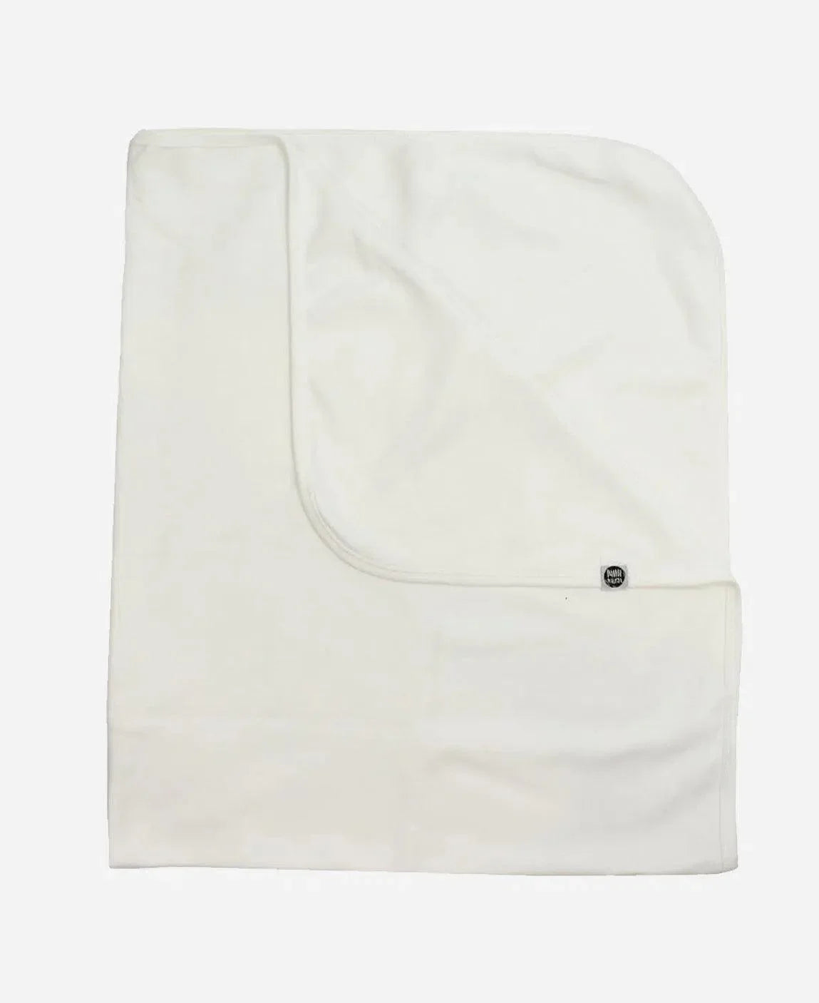 Manta de Malha de Algodão para Bebês MiniMalista | Liso Branco Off - MiniMalista Baby - 0.25, 0.3, Ano Novo, anonovo, b2b, Baby, black-friday, com-desconto-mm10, Meia Estação, Menina, Neutro, new, Reveillon, tab-tam-manta, Unissex -bebê-minimalista-estiloso