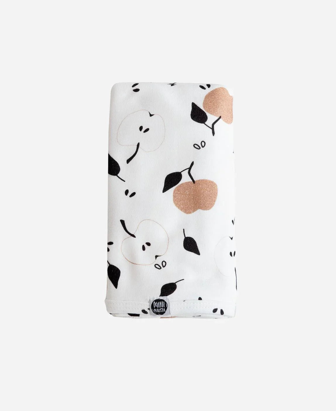 Manta de Malha de Algodão para Bebês | Apples - MiniMalista Baby - 0.2, b2b, Baby, black-friday, com-desconto-mm10, Meia Estação, Menino, Neutro, tab-tam-manta, Unissex -bebê-minimalista-estiloso