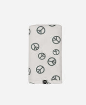 Manta de Malha de Algodão para Bebês | Peace and Love - MiniMalista Baby - 0.3, b2b, Baby, black-friday, com-desconto-mm10, Meia Estação, Menino, tab-tam-manta -bebê-minimalista-estiloso