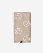 Manta de Malha de Algodão para Bebês | Smiley - MiniMalista Baby - 0.3, b2b, Baby, black-friday, com-desconto-mm10, Meia Estação, Menino, Neutro, tab-tam-manta, Unissex -bebê-minimalista-estiloso