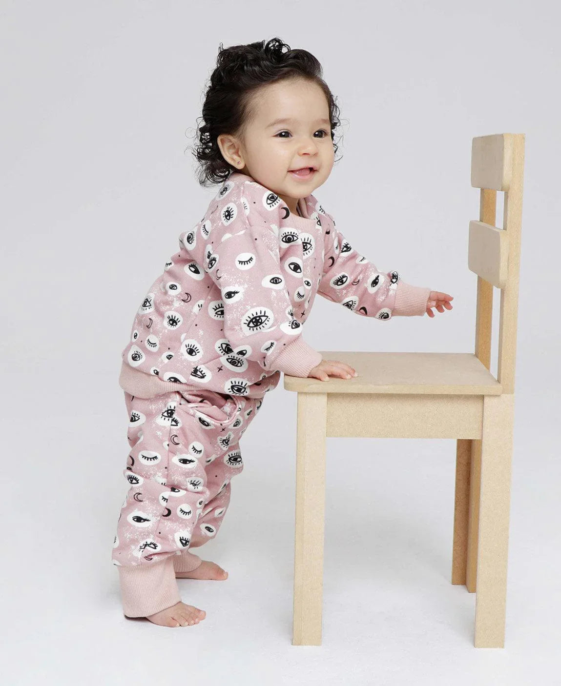 Moletom Estampado | Mystic Eyes - MiniMalista Baby - 0.45, b2b, Baby, black-friday, Frio, Kids, Menina, outlet, SALE-FINAL, tab-tam-moletom-basico, tab-tam-moletom-basico-Baby, Winter Sale 40% -bebê-minimalista-estiloso