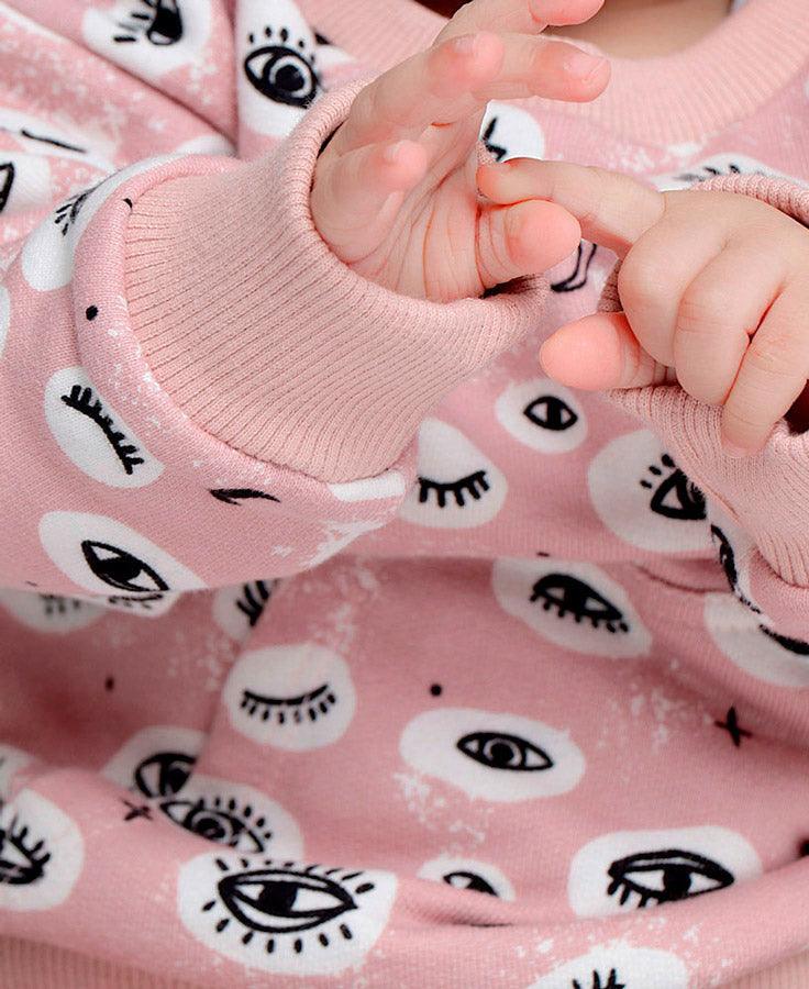 Moletom Estampado | Mystic Eyes - MiniMalista Baby - 0.45, b2b, Baby, black-friday, Frio, Kids, Menina, outlet, SALE-FINAL, tab-tam-moletom-basico, tab-tam-moletom-basico-Baby, Winter Sale 40% -bebê-minimalista-estiloso