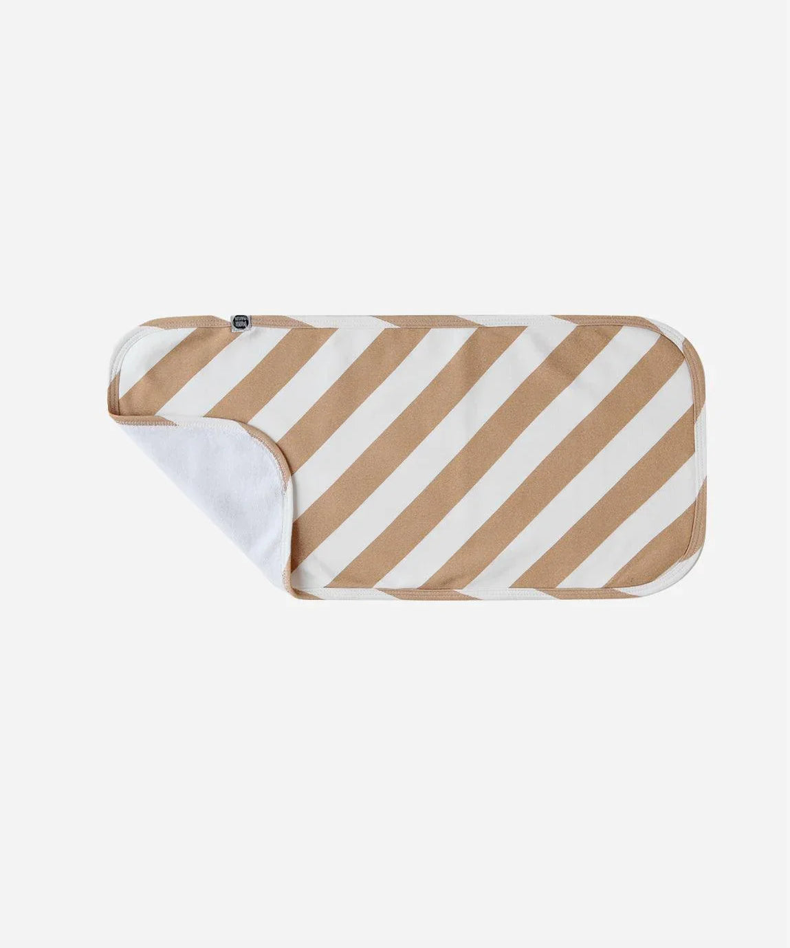 Naninha de Algodão | Listras Diagonais Bege - MiniMalista Baby - 0.2, b2b, Baby, black-friday, com-desconto-mm10, Meia Estação, Menino, Neutro, new, tab-tam-naninha, Unissex -bebê-minimalista-estiloso