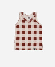 Regata Infantil Unissex Malha Vichy Wine - MiniMalista Baby - 0, b2b, Calor, Christmas, com-desconto-mm10, Menina, Menino, natal, SALE-FINAL, tab-tam-regata, Verão, Xmas -bebê-minimalista-estiloso