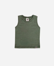 Regata Infantil Unissex MiniMalista Liso Verde - MiniMalista Baby - 0.3, b2b, black-friday, Calor, com-desconto-mm10, Menino, tab-tam-regata, Verão -bebê-minimalista-estiloso