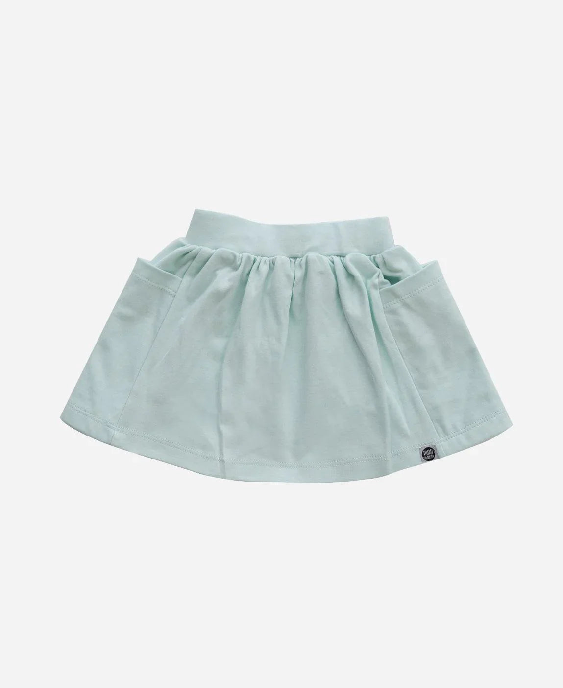 Saia Bolso Infantil | Liso Mint - MiniMalista Baby - 0.3, b2b, black-friday, Calor, com-desconto-mm10, Kids, Menina, new, tab-tam-saia-bolso-2, Verão -bebê-minimalista-estiloso