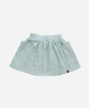 Saia Bolso Infantil | Liso Mint - MiniMalista Baby - 0.3, b2b, black-friday, Calor, com-desconto-mm10, Kids, Menina, new, tab-tam-saia-bolso-2, Verão -bebê-minimalista-estiloso