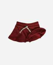 Saia-Shorts Infantil MiniMalista Liso Merlot - MiniMalista Baby - 0, 0.3, b2b, black-friday, Calor, Christmas, com-desconto-mm10, Kids, Menina, natal, tab-tam-short-saia, Verão, Xmas -bebê-minimalista-estiloso