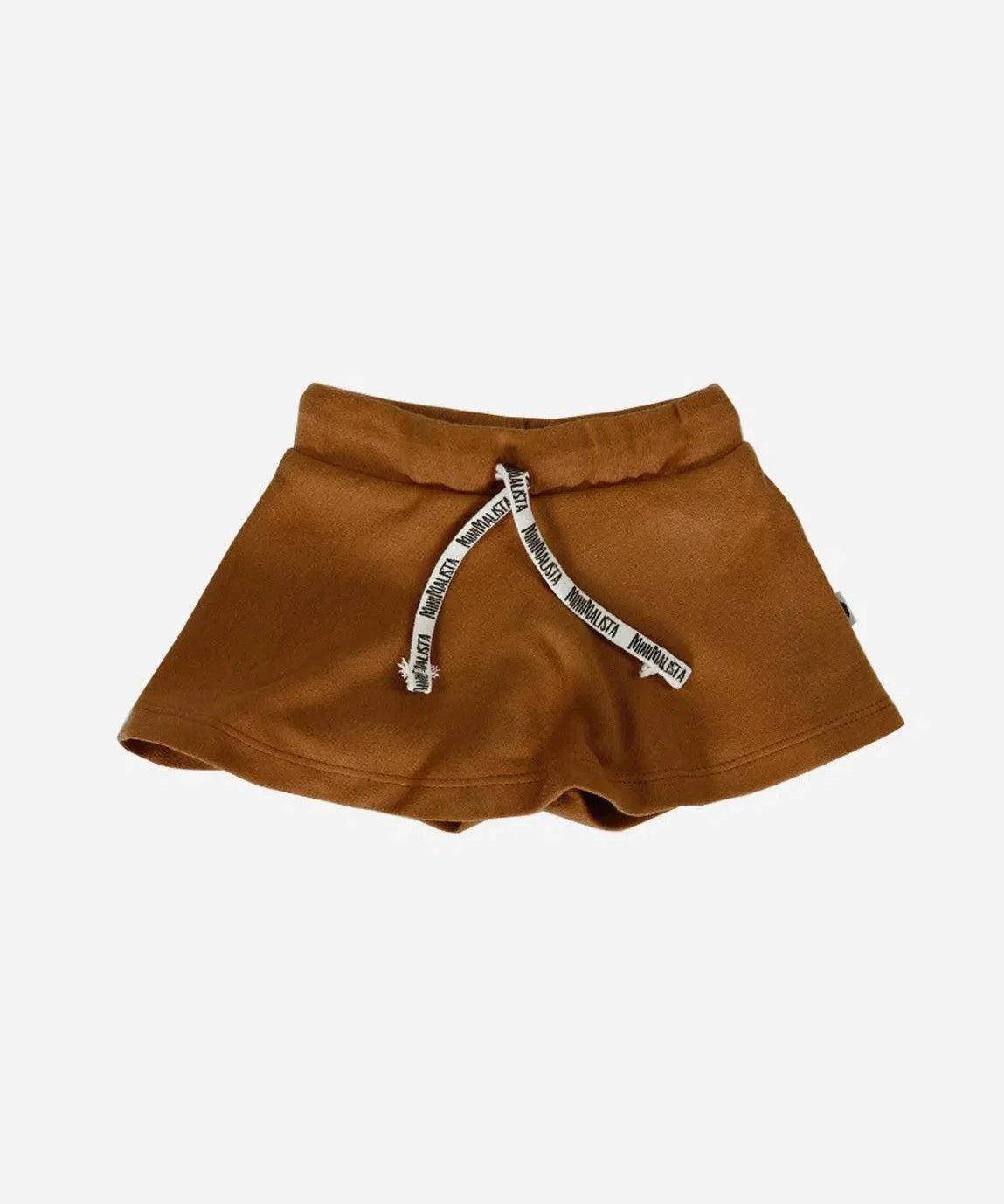 Saia-Shorts Infantil MiniMalista | Liso Ginger - MiniMalista Baby - 0.3, 0.35, b2b, black-friday, Calor, com-desconto-mm10, Kids, Menina, tab-tam-short-saia, Verão -bebê-minimalista-estiloso