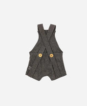 Salopette Verão Unissex MiniMalista Liso | Mescla Escuro - MiniMalista Baby - 0.3, b2b, black-friday, Calor, com-desconto-mm10, Menino, tab-tam-salopette-verão, Verão -bebê-minimalista-estiloso