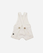 Salopette Verão Unissex MiniMalista | Liso Branco Off - MiniMalista Baby - 0.25, 0.3, Ano Novo, anonovo, b2b, black-friday, Calor, com-desconto-mm10, Menina, Neutro, new, Reveillon, tab-tam-salopette-verão, Unissex, Verão -bebê-minimalista-estiloso