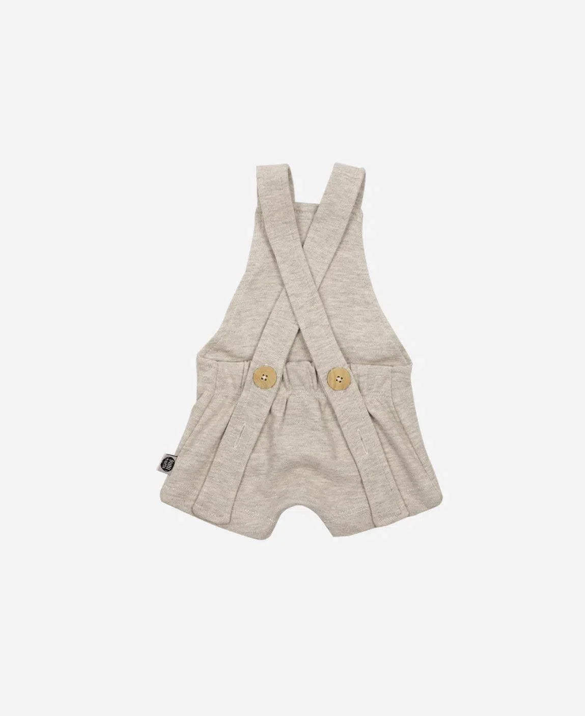 Salopette Verão Unissex MiniMalista | Liso Mescla Claro - MiniMalista Baby - 0.3, b2b, black-friday, Calor, com-desconto-mm10, Menina, Neutro, tab-tam-salopette-verão, Unissex, Verão -bebê-minimalista-estiloso
