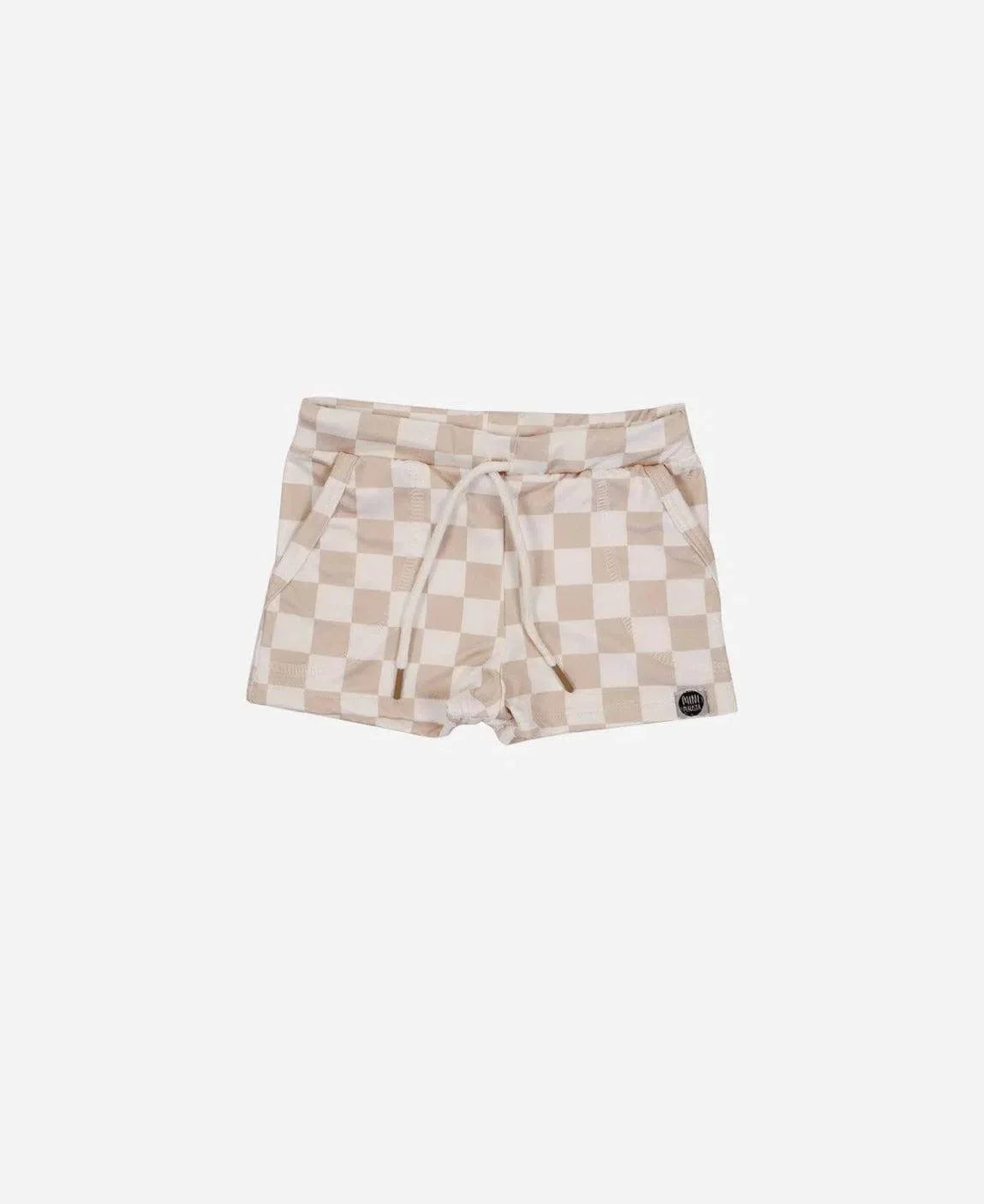 Sunga Infantil Estampado UV50+ | Racer Beige - MiniMalista Baby - 0, b2b, Calor, com-desconto-mm10, Menina, Menino, Neutro, Unissex, Verão -bebê-minimalista-estiloso