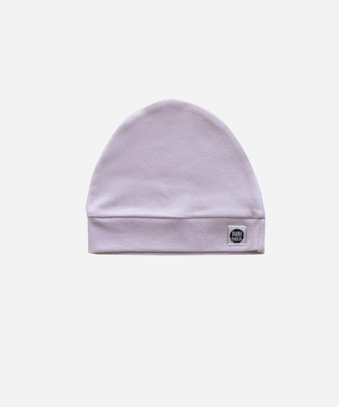 Touca de Bebê Unissex MiniMalista | Liso Lilac - MiniMalista Baby - 0.3, b2b, Baby, black-friday, com-desconto-mm10, Meia Estação, Menina, tab-tam-touca-bebe -bebê-minimalista-estiloso