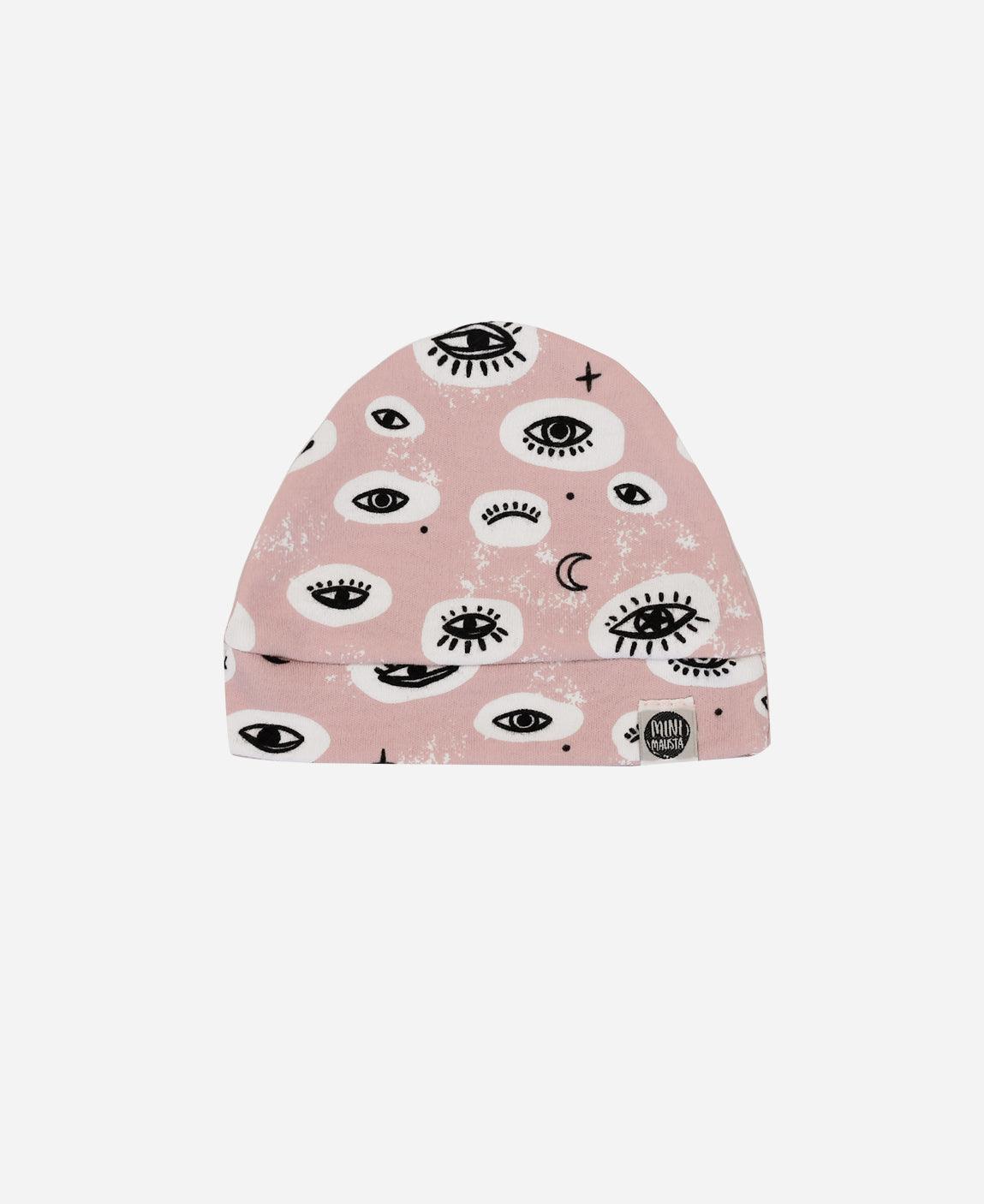 Touca de Bebê Unissex Mystic Eyes - MiniMalista Baby - b2b, Baby, Meia Estação, Menina, outlet, Winter Sale 40% -bebê-minimalista-estiloso