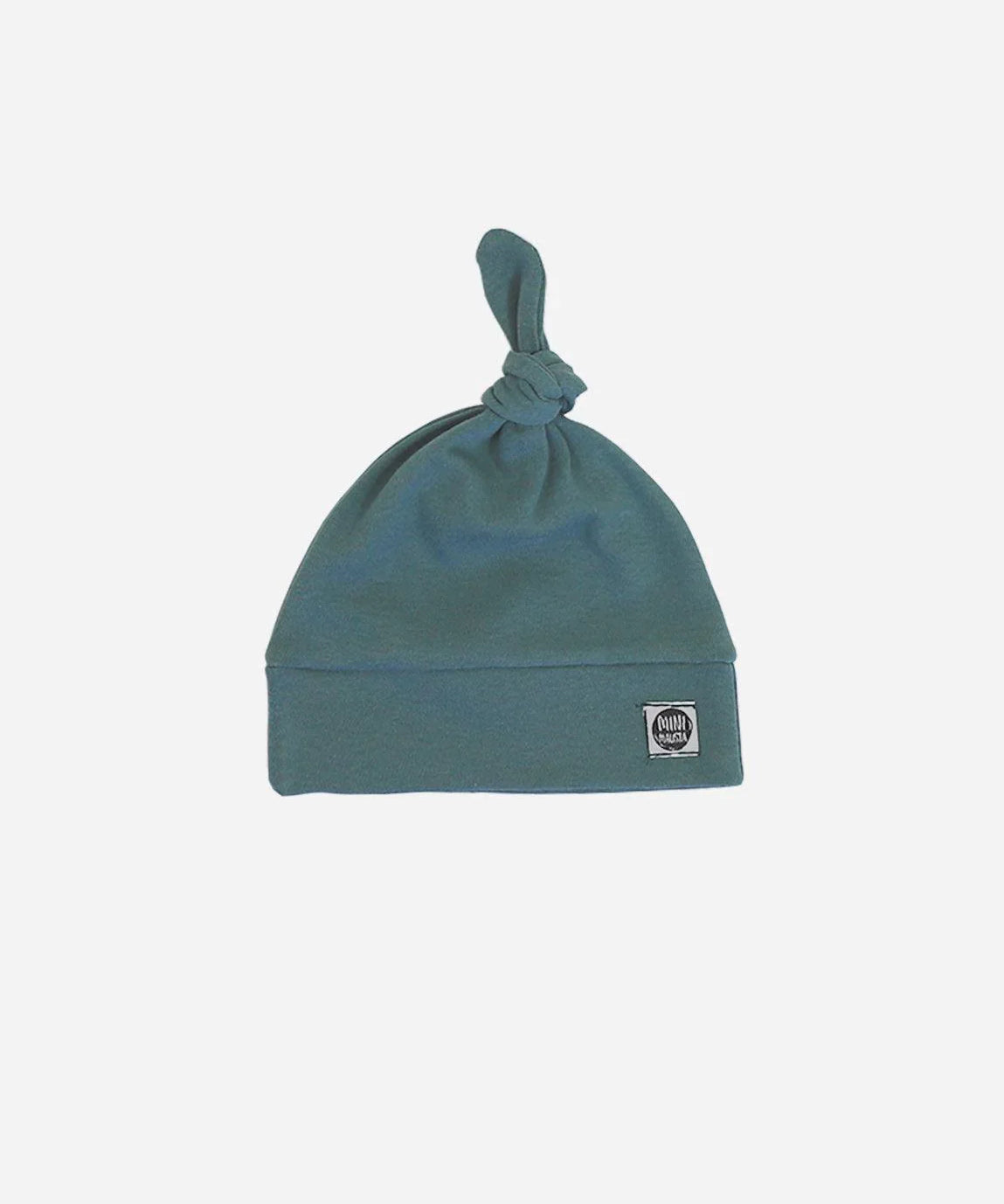 Touca Nó Recém-Nascido Unissex Liso Goblin Blue - MiniMalista Baby - b2b, Baby, com-desconto-mm10, Meia Estação, Menino, new, Winter Sale 30% -bebê-minimalista-estiloso