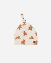 Touca Nó Recém-Nascido Unissex | Gingerbread - MiniMalista Baby - 0, b2b, Baby, Christmas, com-desconto-mm10, Meia Estação, Menina, natal, Neutro, tab-tam-touca-nó, Unissex, Xmas -bebê-minimalista-estiloso