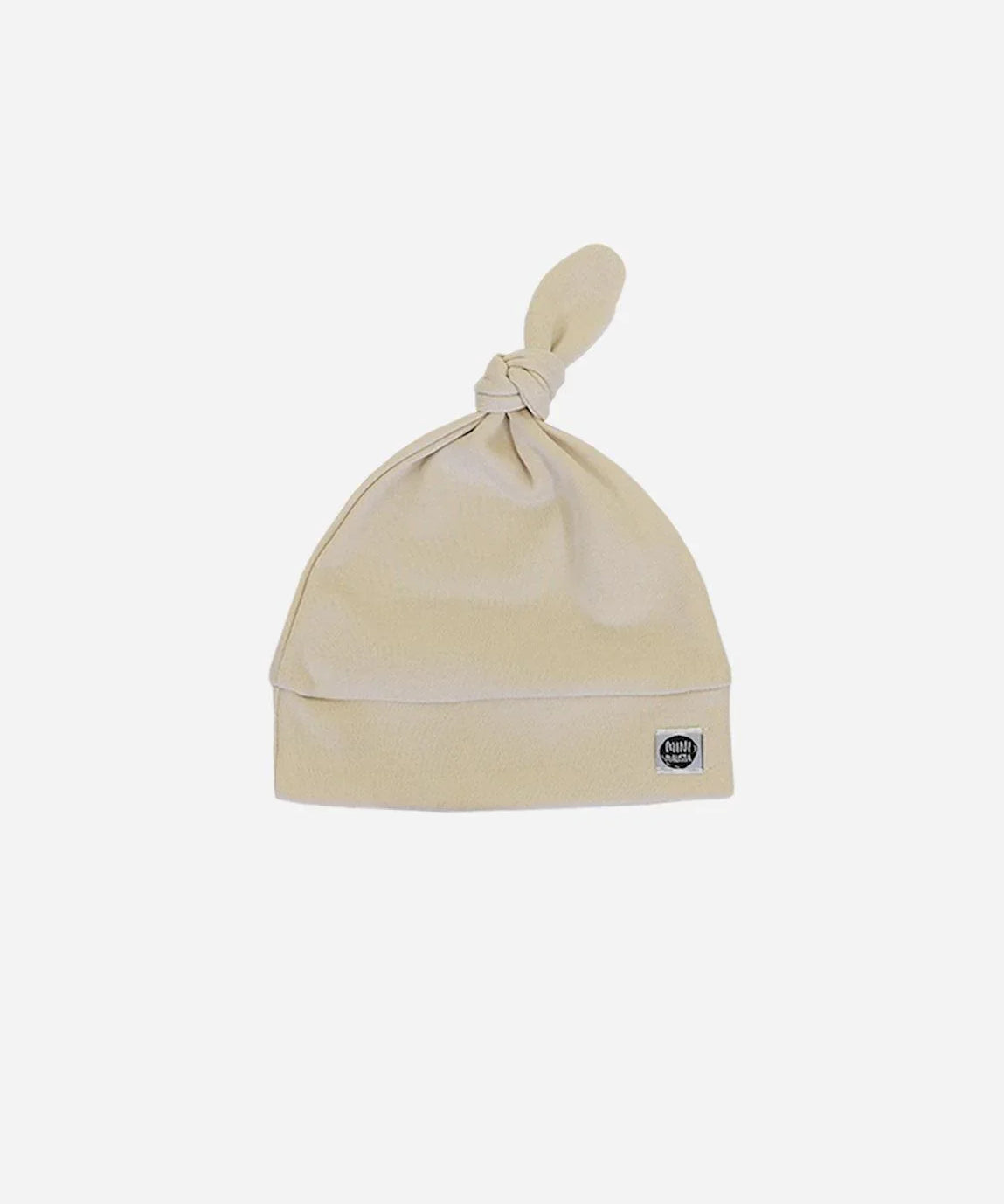 Touca Nó Recém-Nascido Unissex | Liso Sand - MiniMalista Baby - 0.3, b2b, Baby, black-friday, com-desconto-mm10, Meia Estação, Menina, Neutro, tab-tam-touca-nó, Unissex -bebê-minimalista-estiloso