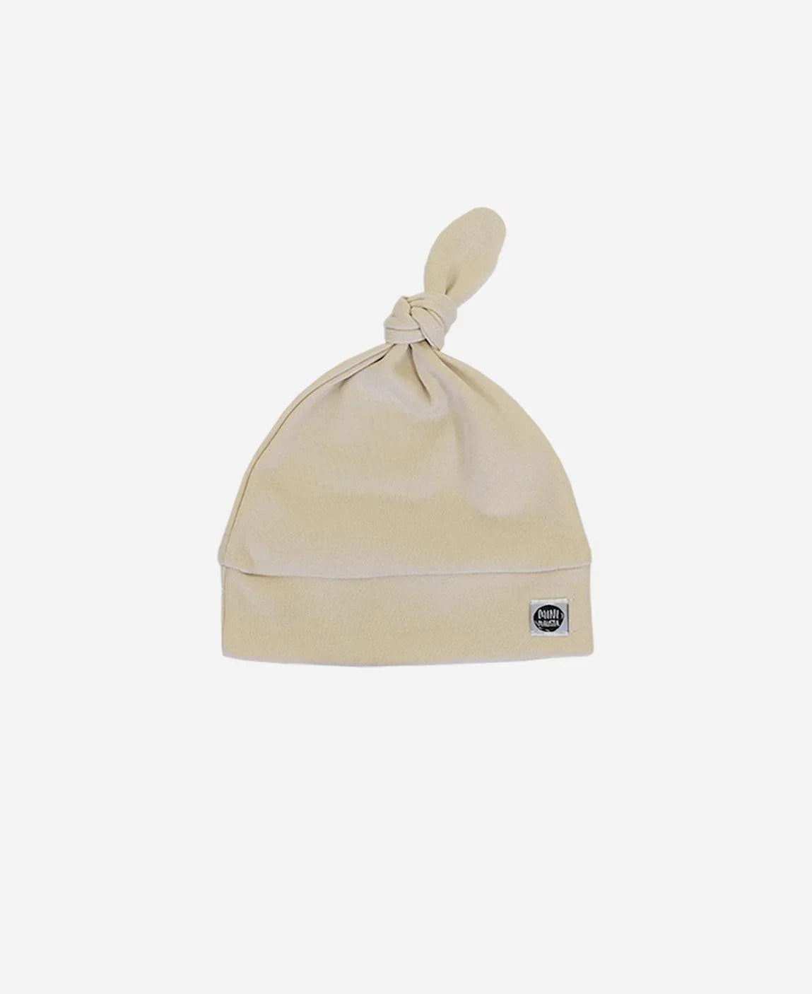 Touca Nó Recém-Nascido Unissex | Liso Sand - MiniMalista Baby - 0.3, b2b, Baby, black-friday, com-desconto-mm10, Meia Estação, Menina, Neutro, tab-tam-touca-nó, Unissex -bebê-minimalista-estiloso