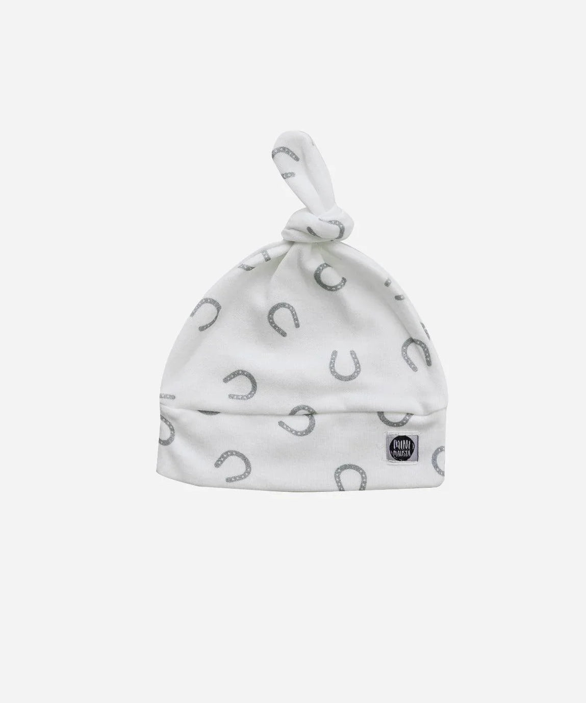 Touca Nó Recém-Nascido Unissex | Lucky - MiniMalista Baby - 0.3, b2b, Baby, black-friday, com-desconto-mm10, Meia Estação, Menino, new, tab-tam-touca-nó -bebê-minimalista-estiloso