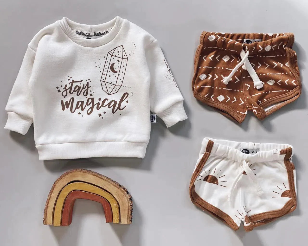 Track Shorts Infantil Unissex | Golden Hour - MiniMalista Baby - 0.3, b2b, black-friday, Calor, Menina, outlet, SALE-FINAL, tab-tam-track-shorts, Verão -bebê-minimalista-estiloso