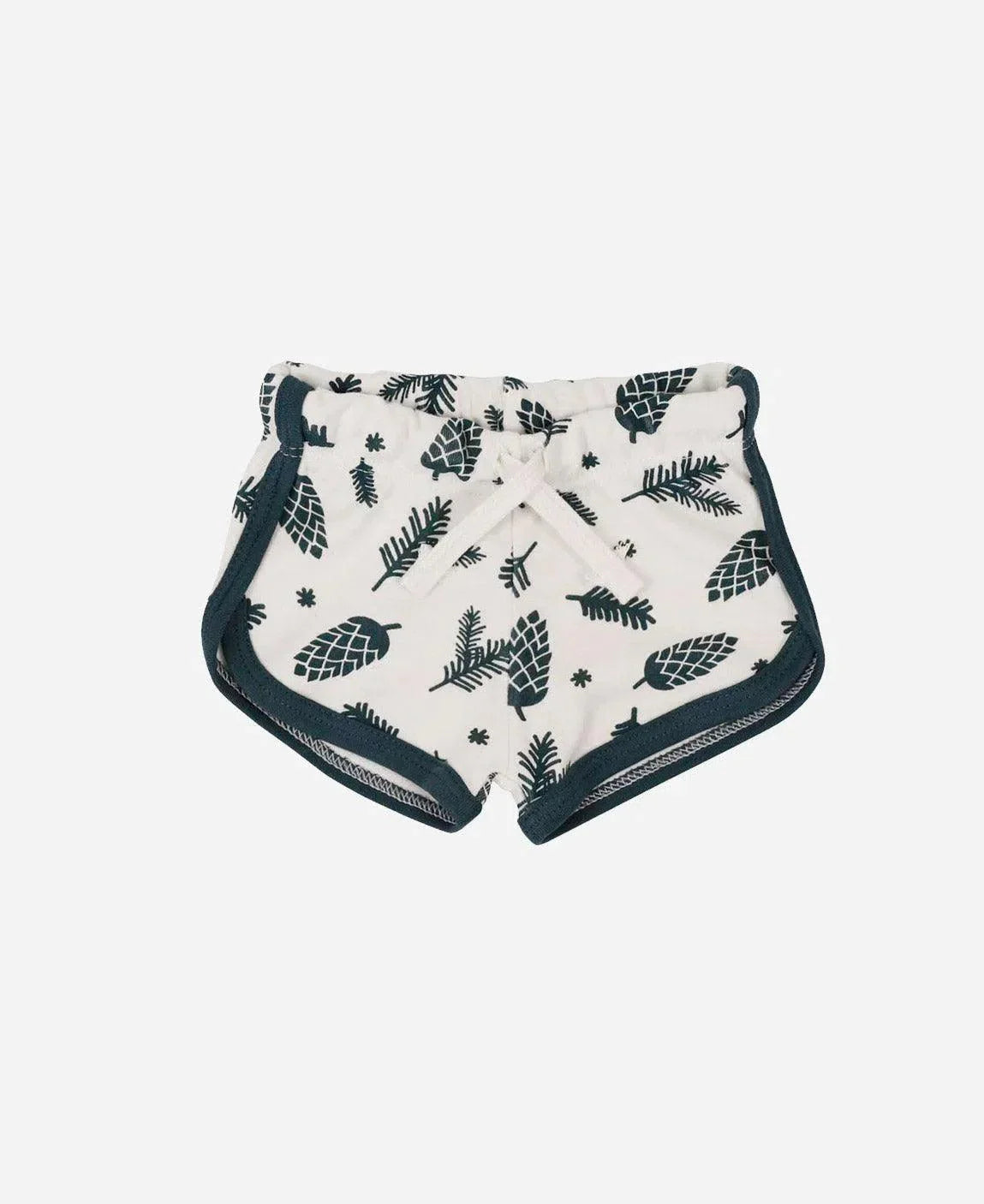 Track Shorts Infantil Unissex Pine Cones - MiniMalista Baby - b2b, Calor, Christmas, com-desconto-mm10, Menina, Menino, natal, tab-tam-track-shorts, Verão, Xmas -bebê-minimalista-estiloso