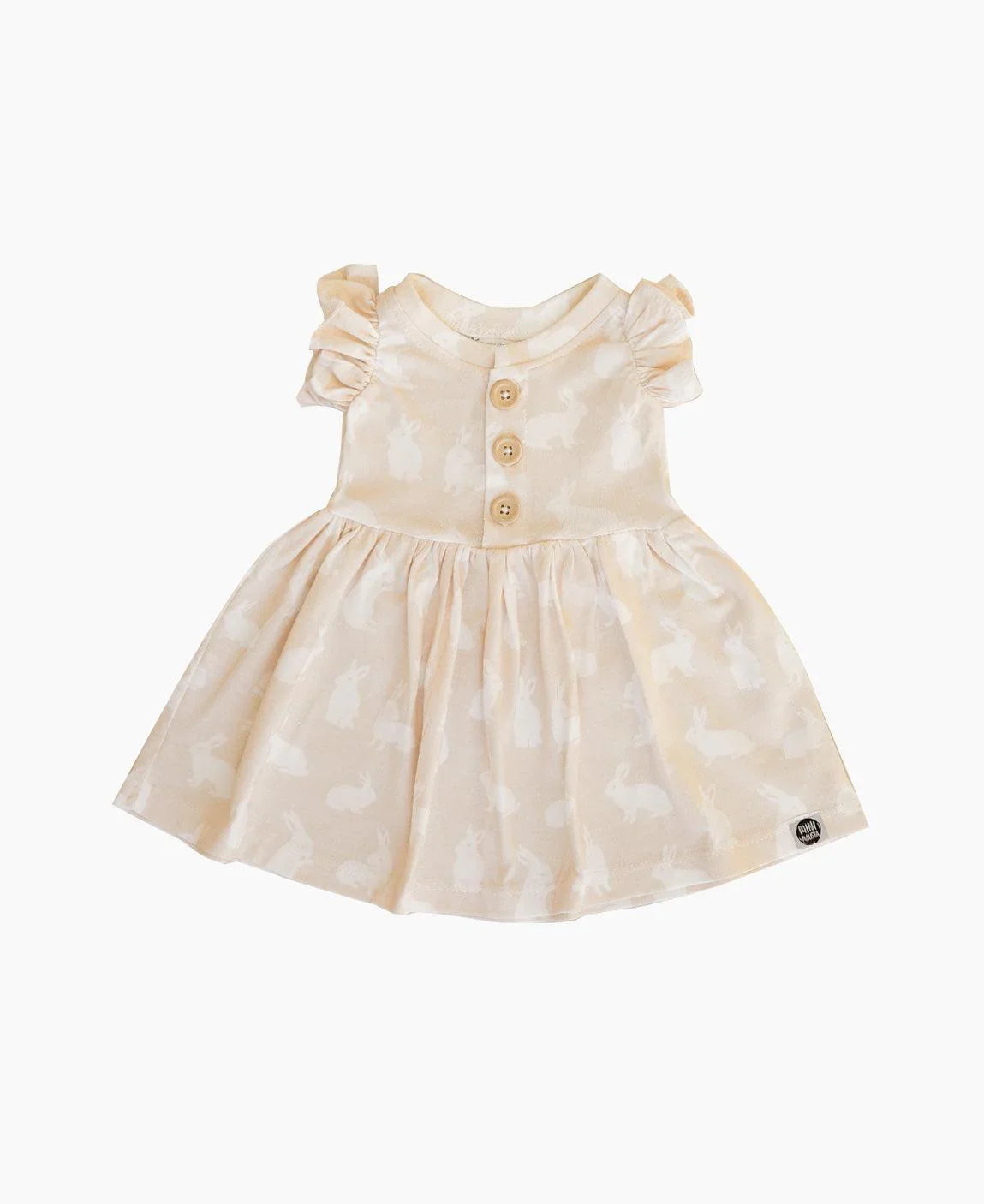 Vestido de Verão Babado Infantil | Bunny - MiniMalista Baby - 0.2, b2b, black-friday, Calor, com-desconto-mm10, Kids, Menina, minime, tab-tam-vestido-babado, Verão -bebê-minimalista-estiloso